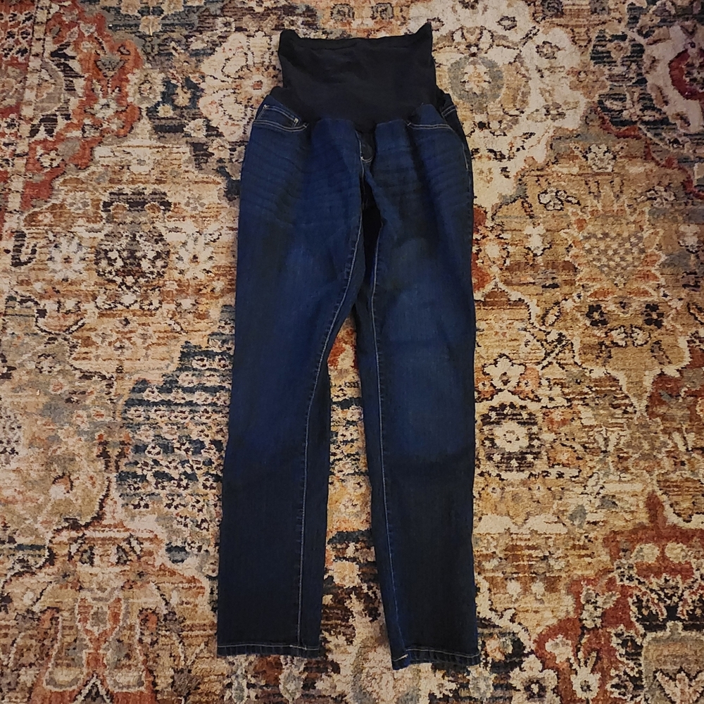 Oh Baby by Motherhood Dark Blue Jeans